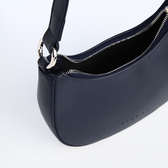 Сумка женская на молнии, цвет синий Сумка женская на молнии, цвет синий