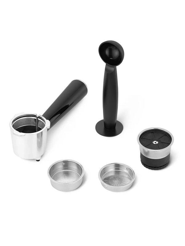 Кофеварка "2 в 1" капсульно-рожковая с капучинатором КТ-7617