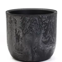 Кашпо со вставкой 7,8 л d28 см h25,5 см МИКРИТ серый слайн