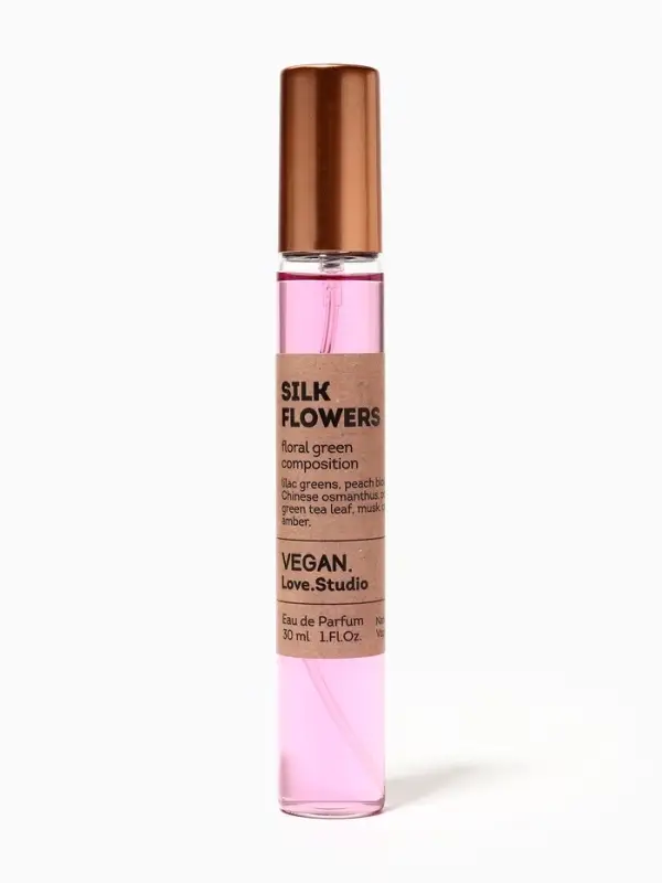 Парфюмерная вода женская Vegan Love Studio Silk Flowers, 30 мл