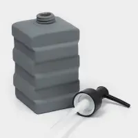 Набор дозаторов для ванной SAVANNA &laquo;Геометрия&raquo;, 3 предмета с подставкой