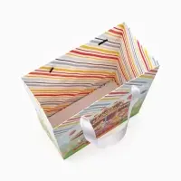 Пакет ламинированный двухсторонний &laquo;С Днём рождения&raquo;, карусель, ML 23&times;27&times;11.5 см