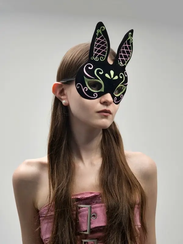 Карнавальная маска Карнавальная маска "Зайчик", цвета МИКС