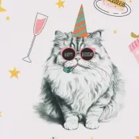 Бумага упаковочная глянцевая &laquo;Танцевальные поздравления&raquo;, 50&times;70 см