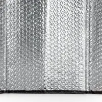 Шторка солнцезащитная (на лобовое стекло) SH-107F-S "Single Bubble" 130x60 cm