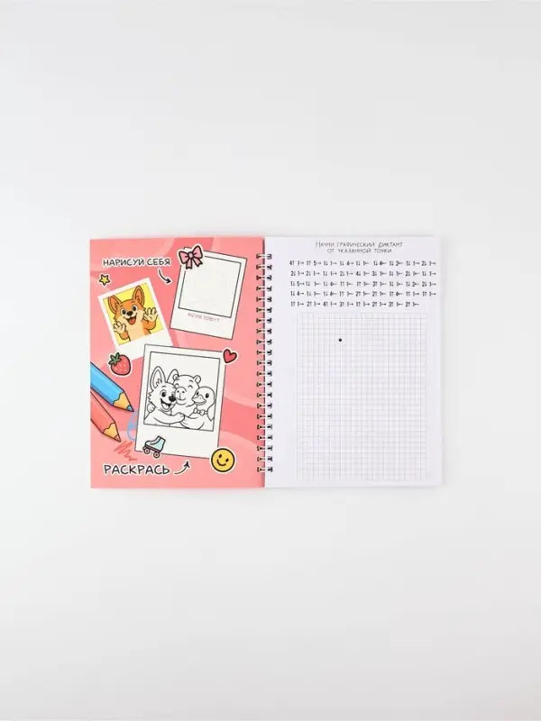 Смешбук со стикерами А5, 30 листов &laquo;Корги&raquo;