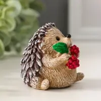 Фигурка &laquo;Ёжик с малинкой&raquo;, 5.5&times;5.5 см