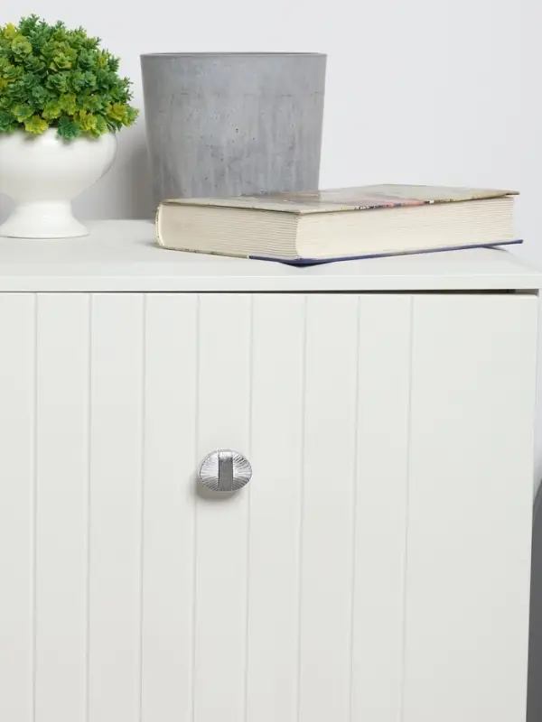 Ручка-кнопка CAPPIO, цинк, d=35 мм, цвет хром