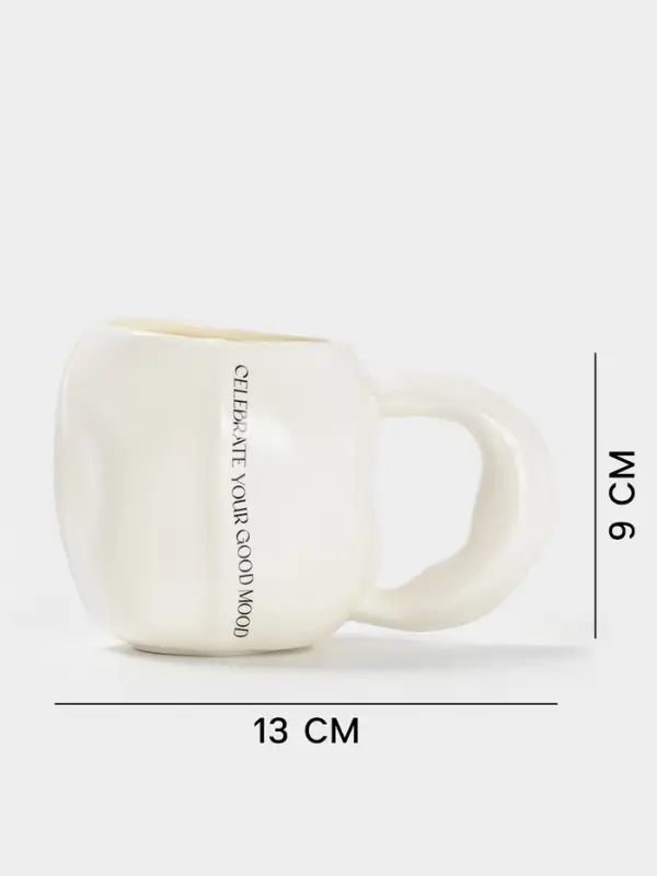 Кружка &laquo;Тепло в руках&raquo;, 350 мл, керамика, белая