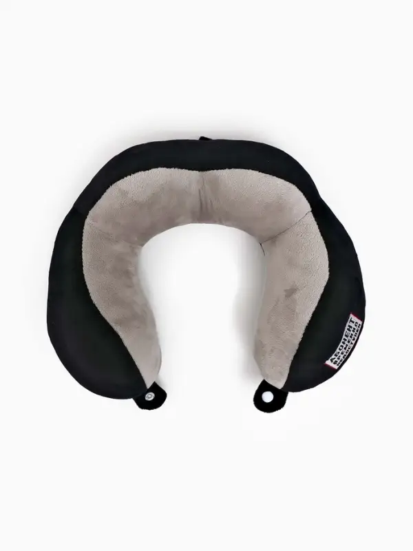 Подушка для путешествий бархатная формовая Подушка для путешествий бархатная формовая "Недоступен", черная