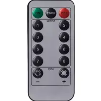 Гирлянда «Нить» 200 м роса, IP44, серебристая нить. 2000 LED, пульт, 36 В, свечение тёплое белое