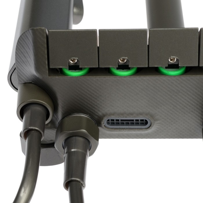 Душевая система ZEIN Z3683, верхняя и ручная лейка, ПВХ шланг, гигиенический набор, графит Душевая система ZEIN Z3683, верхняя и ручная лейка, ПВХ шланг, гигиенический набор, графит