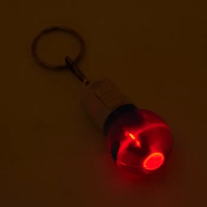 Фонарик брелок для ключей на кольце «Лампочка», 1 режим, 2×AG13, 4.5×2.5 см, МИКС Фонарик брелок для ключей на кольце «Лампочка», 1 режим, 2×AG13, 4.5×2.5 см, МИКС