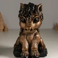 Копилка "Понни" 25х16х20 см, бронза