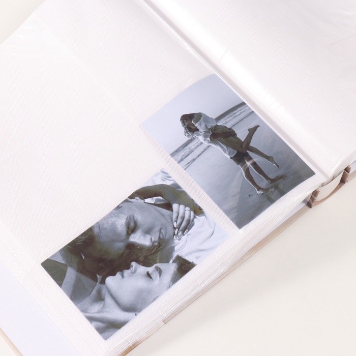 Фотоальбом на 800 фото 10х15 см Фотоальбом на 800 фото 10х15 см "Розовый шик" в коробке золотая обводка 5,5х30,5х33,5 см