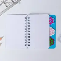 Блокнот с разделителями А7, 40 л. &laquo;Котик&raquo;