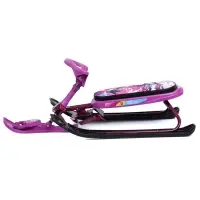 Снегокат &laquo;Ника кросс&raquo; Slalom, розовый, фиолетовый, СНК/SL Nika Kids