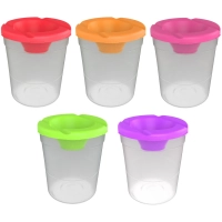 Емкость для воды Луч, большой стакан для рисования ( стакан+крышка)