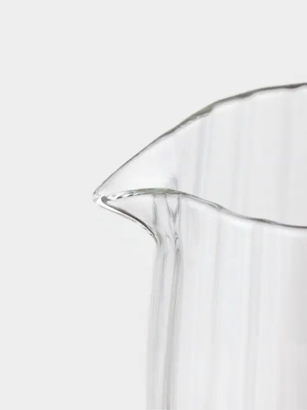 Кувшин Кувшин "Эко.Дольки" 1200 мл, 9×14×24.5 см, с бамбуковой крышкой