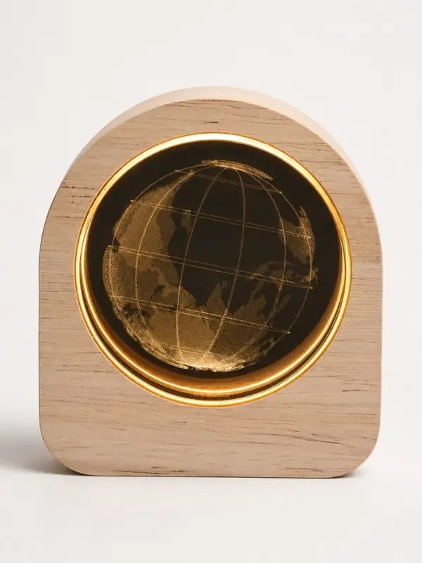 Ночник светодиодный &laquo;Глобус&raquo;, 3&times;7.5&times;8.4 см, USB
