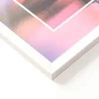 Фоторамка для фото " Lumo" 30х40 см,  набор 3 шт, (пластиковый экран), белый