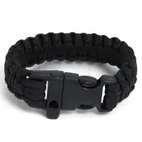 Браслет из паракорда, со свистком, МИКС