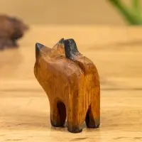 Сувенир &laquo;Причудливый кот&raquo;, 5.5&times;4.5&times;2.5 см, дерево