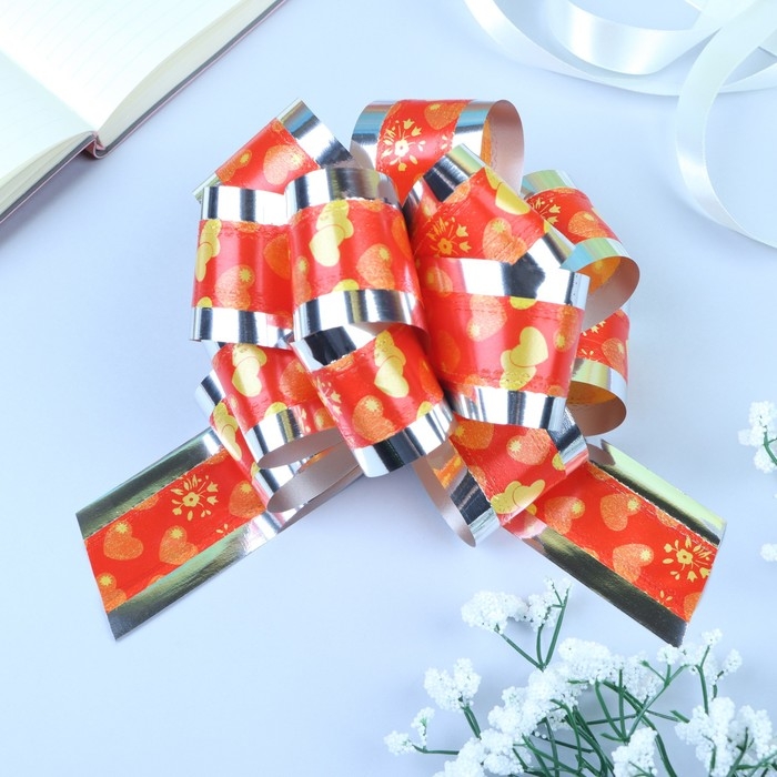 Бант-шар №5, «Воздушные сердца», красный Бант-шар №5, «Воздушные сердца», красный