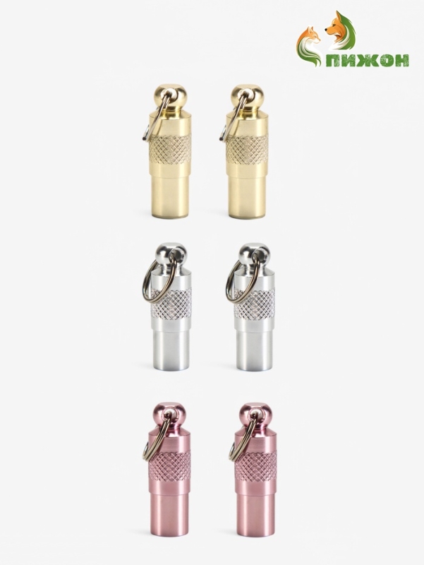 Адресник для вложения записки Адресник для вложения записки