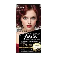 Краска для волос Fara Classic, тон 510, красное дерево, 160 г