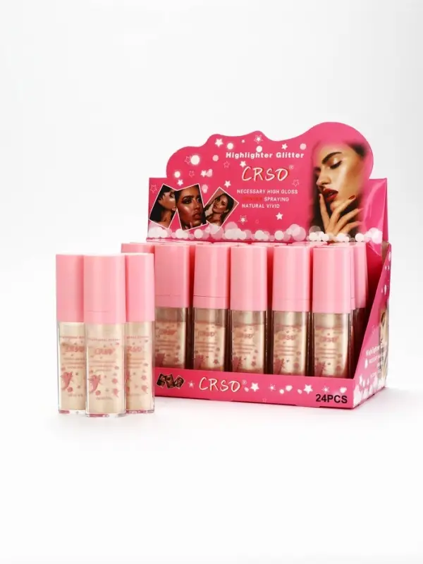 Хайлайтер мерцающий для лица и тела оттенок №4