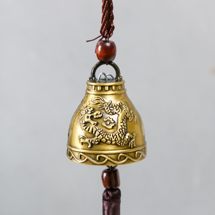 Колокольчик металл  Колокольчик металл "Китайский дракон" 4,7х4,7х34 см