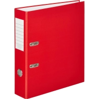 Папка-регистратор  75мм, 10шт/уп, красный,ПБП1,карм.кор