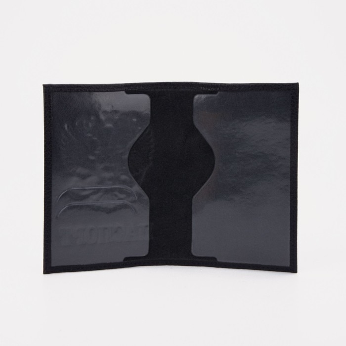 Обложка для паспорта, цвет чёрный Обложка для паспорта, цвет чёрный