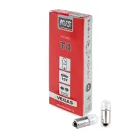 Лампа AVS Vegas 12V.T4(BA9S) BOX 10шт.