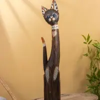 Сувенир дерево "Кошка" 100 см