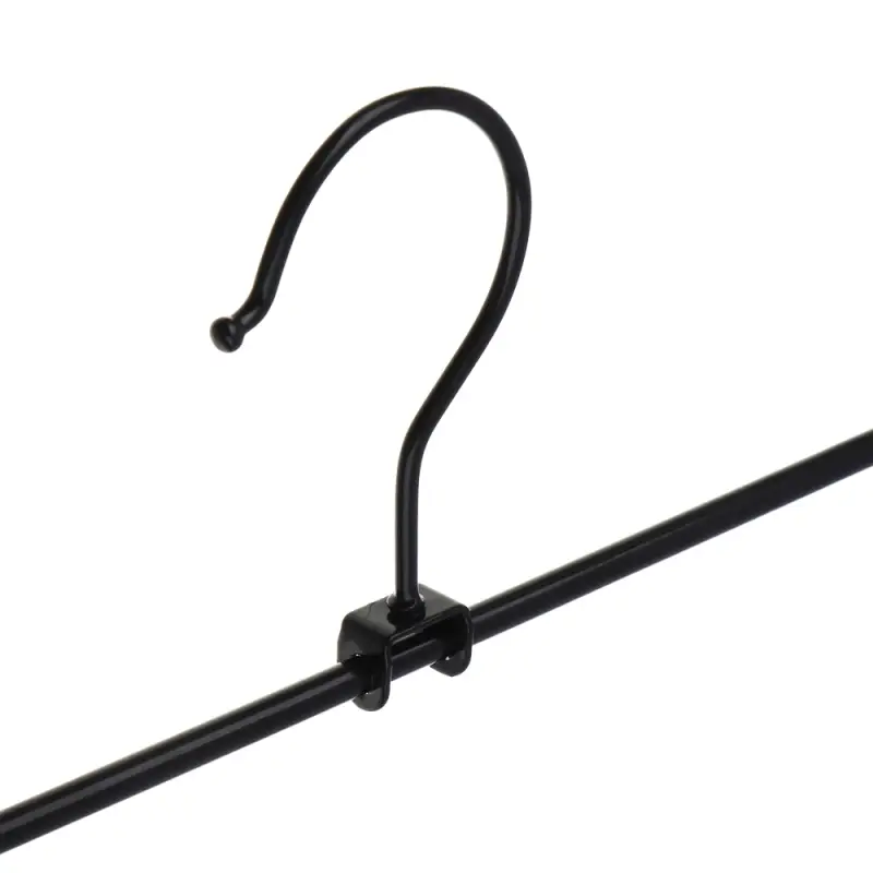 Вешалки для юбок и брюк тм VETTA, 2шт, 31х6см, с зажимами, ПВХ, металл, цвет черный