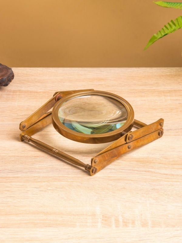 Лупа «Исследователь», 13.5×14×3.5 см, алюминий Лупа «Исследователь», 13.5×14×3.5 см, алюминий