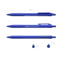 Ручка шариковая ErichKrause. R=305, автоматическая, синий стержень, узел 0.7 мм