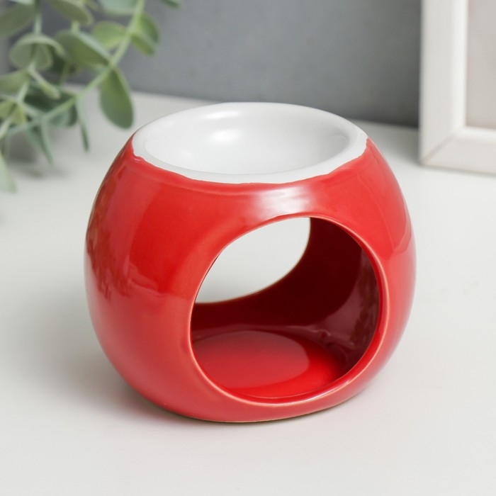 Аромалампа керамика Аромалампа керамика "Яркий шар" МИКС 7,5х9х8 см