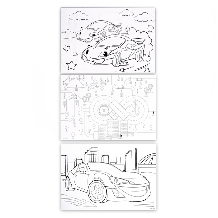 Набор для росписи «Транспорт» Набор для росписи «Транспорт»