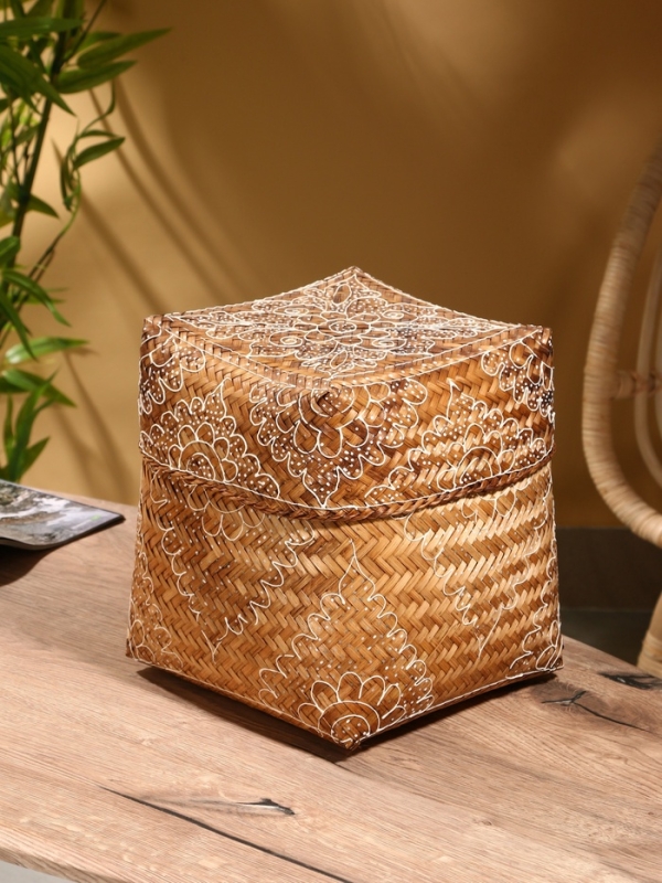 Корзинка плетеная Корзинка плетеная "Морокко" 23х23х30 см