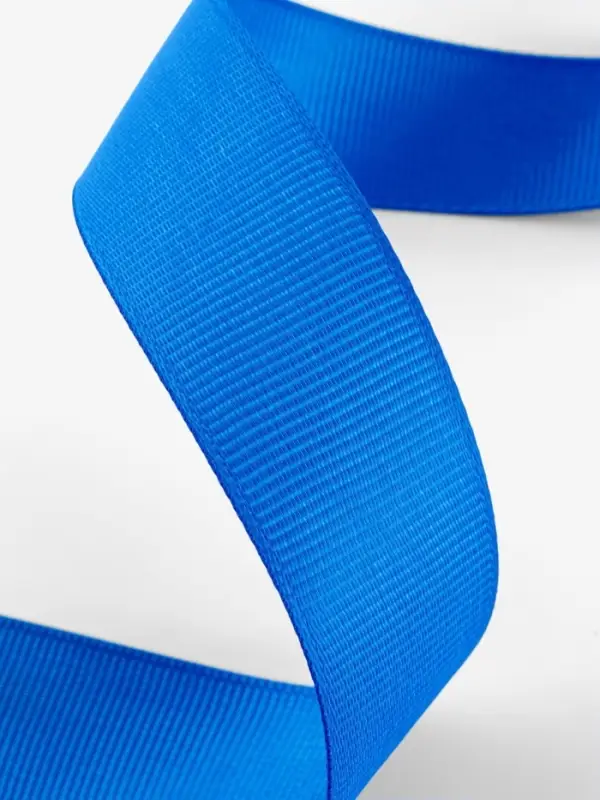 Лента репсовая, 25 мм, 23&plusmn;1 м, синяя №40