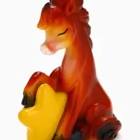 Фигурка новогодняя «Лошадка со звездой» полистоун 9 см Фигурка новогодняя «Лошадка со звездой» полистоун 9 см