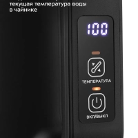 Чайник электрический с терморегулятором КТ-6782 - 1,5 л