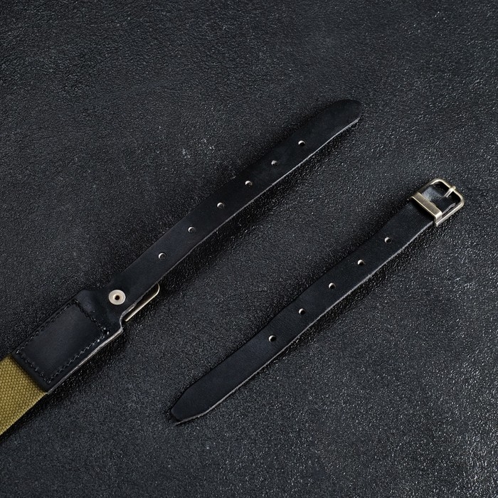 Ремень оружейный, с регулировкой, брезент, хаки Ремень оружейный, с регулировкой, брезент, хаки