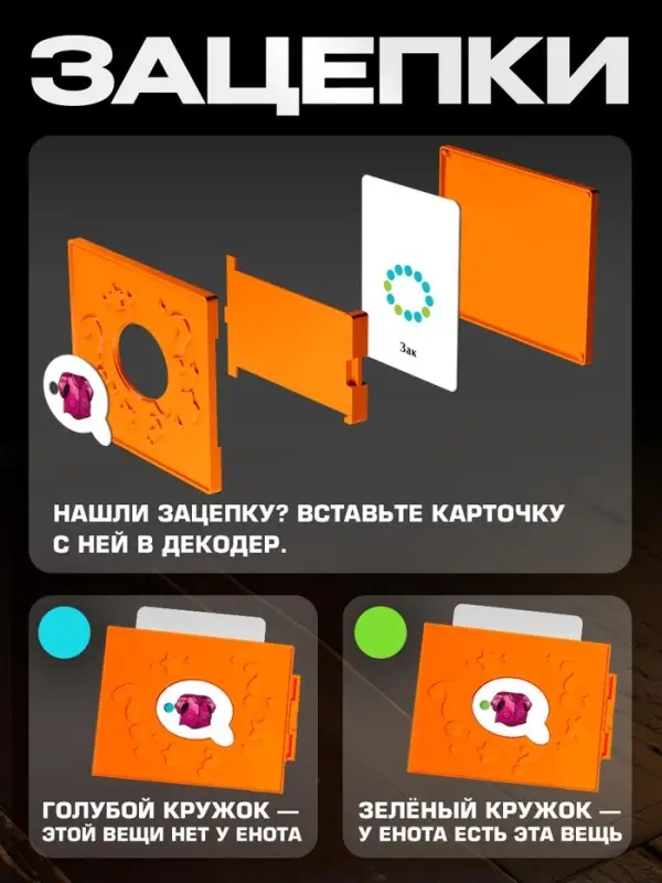 Настольная игра &laquo;Хитрый Енот&raquo;, детективная, 6+