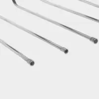 Вешалка для брюк многоуровневая, трансформер, 30.5&times;32&times;7.5 см, 5 уровней, прозрачная чёрная