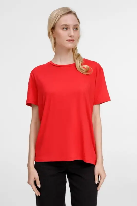 Футболка унисекс Senti, красная, размер S Футболка унисекс Senti, красная, размер S