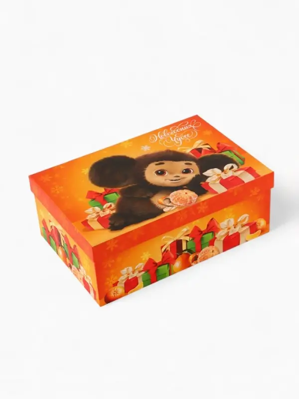 Набор коробок подарочных 5 в 1 &laquo;С Новым Годом!&raquo;, Чебурашка, 32.5&times;20&times;12.5 - 22&times;14&times;8.5 см